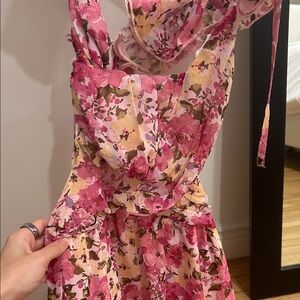 Storia Floral Pink Dress